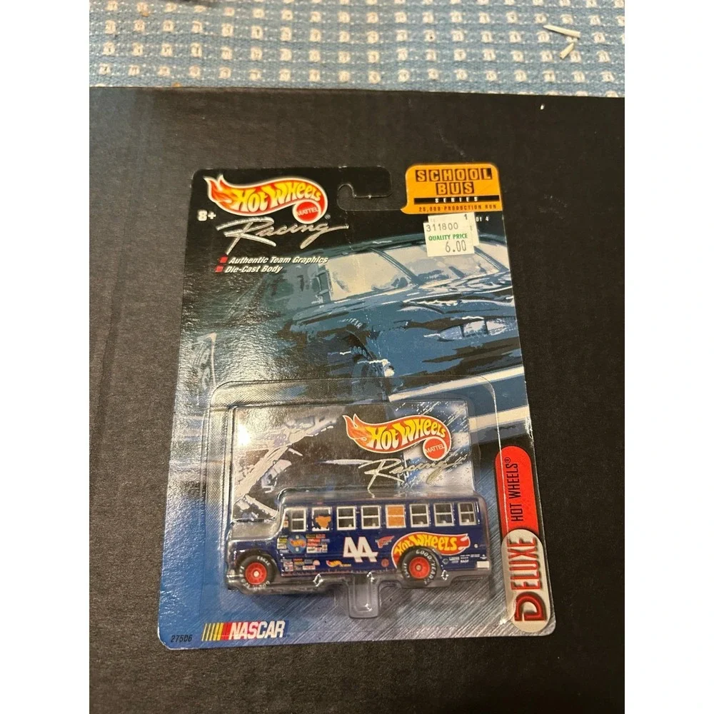Kyle Petty #44 Hot Wheels 1999 School Bus Series 64th Hot Wheels Racing Diecast